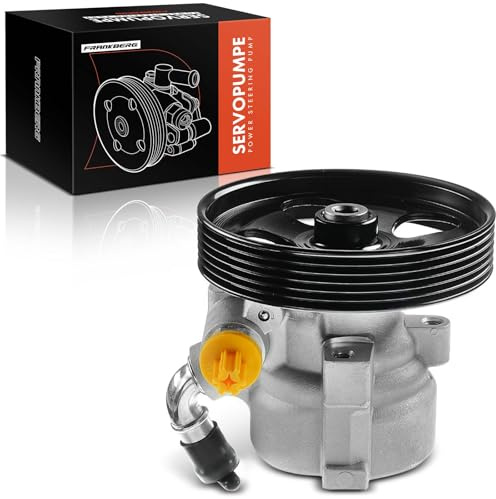 Frankberg Pompe Hydraulique Direction Compatible avec Berlingo MF M 2.0L 1999-2002 Partner Breakspace 5F 2.0L 2000-2002 Partner Camionnette 5 2.0L 2000-2002 Remplacer# 9639656080