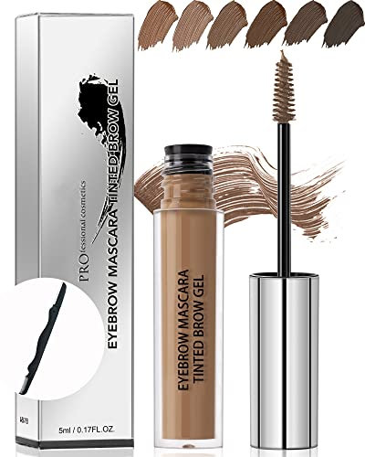 Gel pour sourcils imperméable, longue durée et résistant aux bavures, gel liquide, mascara à sourcils avec blaireau de rasage pour sourcils, tonifiant, maquillage pour femme-02 Auburn