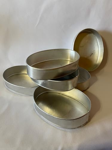 Llanera Aluminum Flan Mold 6'x4'x1.25' LxWxH (6-Pack)