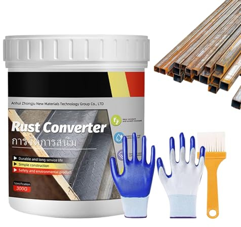 Generico Transformador de óxido, inhibidor de óxido de 300 g | Primer Protector disolvente Revestimiento Duradero para Coche, camión, Remolque