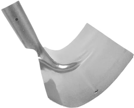 IWOWHERO Pala Granja Metálica Multiuso para Limpieza Excrementos Aves Raspador Resistente para Estiércol Herramienta Práctica para Granjas y