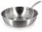 MENASTYL - Wok inox Triply 24cm sans PFAS tous feux dont induction - Fabriqué en France - 3 couches acier inoxydable et aluminium - Poignée rivetée froide - 6020519