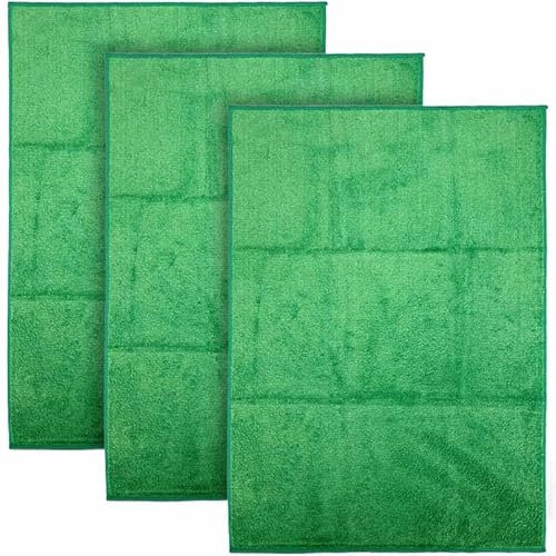 Pastaclean Micro Magic Bodentücher (3 Stück) 50 x 70 cm - saugstarke Scheuerlappen, Mikrofaser Reinigungstücher, waschbar