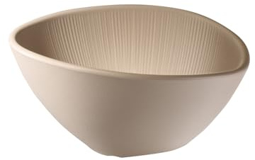 APS 85409 NERO - Ciotola in melamina, 0,5 litri, 19 x 16,5 cm, altezza 9 cm