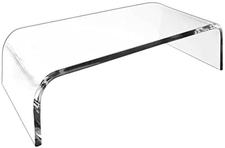 Generico Monitor Stand - Sollevamento Della Scrivania Acrilica Trasparente, Supporto Per Lo Schermo Del Computer, Supporto Per Laptop | Organizzatore Desktop Per Office Home Storage Notebook PC