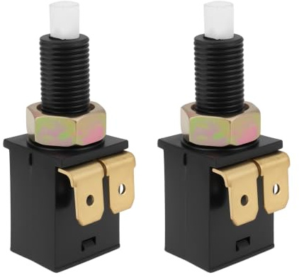 ECSiNG 2 Pièces Interrupteur de Feu Stop Remplace OEM 453402 453404 95494812 95602510 Compatible avec Peugeot 205 (1983-2000)
