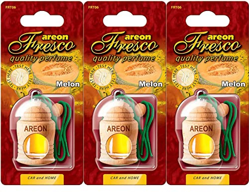 3, 5 o 8 x Areon melone fresco aroma albero di profumo auto deodorante Home Office...