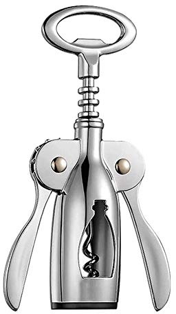 YSYPET, cavatappi per bottiglie di vino, birra, in acciaio INOX resistente, utilizzabile in cucina ristorante bar (stile 5)