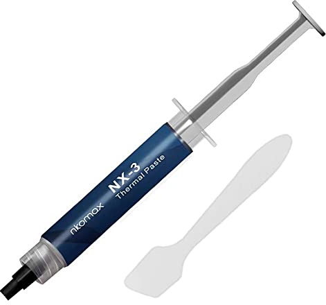 NX-3 Thermal Compound Paste 8.5 W/mK, Carbon Based High Performance Heatsink Paste, CPU for All Coolers, 4 Grams with Tool