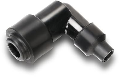 Ersatz-Zündkerzenabdeckung für NGK 8710/LZFH, 90° für Zündkerzen mit Gewinde von 10 mm, 12 mm und 14 mm ohne Mutter