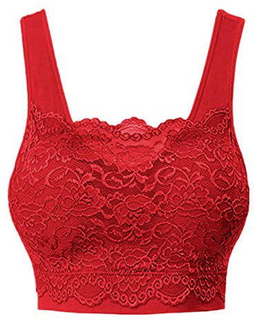TYUIOP Bra Clip Lace Bralettes for Women Cotton Add 2 Cup Sizes Bra Strapless Bras for Bigger Bust Minimiser No Back Fat Non Wired Bras Women UK Liners Women's