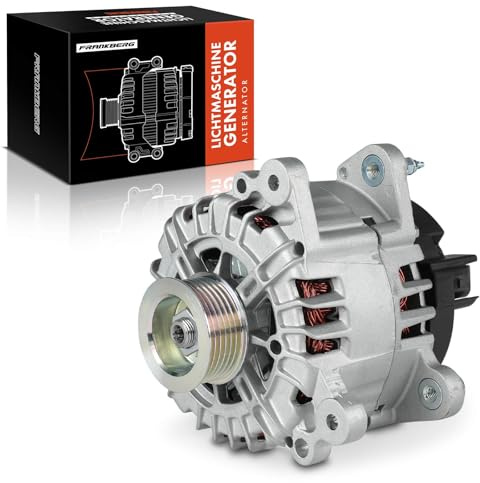 Frankberg Générateur d'Alternateur Diesel Compatible avec A4 8K2 A4 Allroad 8KH A4 Avant 8K5 A5 8T3 A5 Cabriolet 8F7 A5 Sportback 8TA Q5 8RB Remplacer# 059903016J
