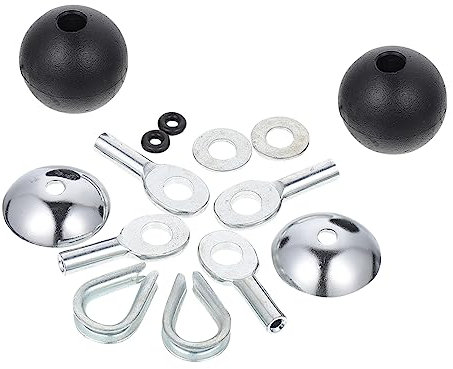 Yardwe 2 Sets Praktisches Fitness-Tool Drahtseil-Kabel-crimps Fitness-zubehör Fitness-zubehör Verbessern Sie Die Körperliche Fitness Übung Fitness-geräte