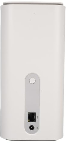 Luocute Routeur CPE 5G avec Standard WiFi 6 (802.11ax), 4,67 Gops Router Fil à Double Bande à Grande Vitesse avec Emplacement pour Carte SIM pour Intérieur à Domicile, (Prise UE)