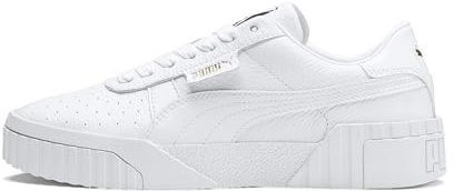 PUMA Women Cali Wn's Sneakers, Puma White-Puma White, 36 EU