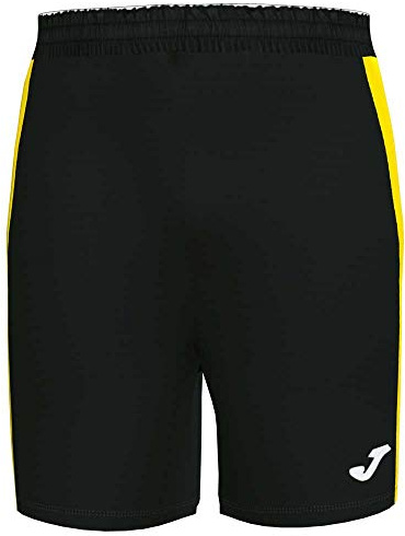 Joma Mens Academy Ii Equipment Pants, Black-Yellow, XL EU