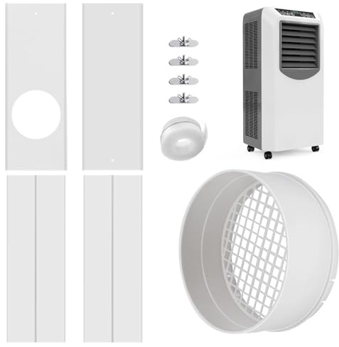 Kit di ventilazione per asciugatrice interna,Kit finestra di ventilazione per asciugatrice | Tubo di scarico in foglio di alluminio,Parti di ventilazione per asciugatrice, connettore per asciugatrice