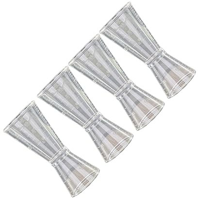 Cabilock 4piezas Básculas De Taza Medidora De Dos Onzas Vaso Para Cócteles Herramienta De Barra Medidor De Alcohol