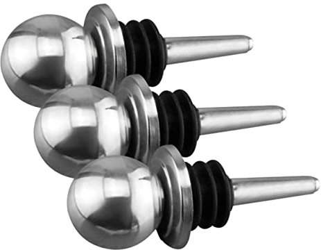 HOLIDYOYO 3stücke Flaschenverschluss Katzen-Design Metall Stopper Für Weinflasche Schnapsflasche Mit Exquisiter Verarbeitung Und Filigraner Optik Vielseitig Einsetzbar