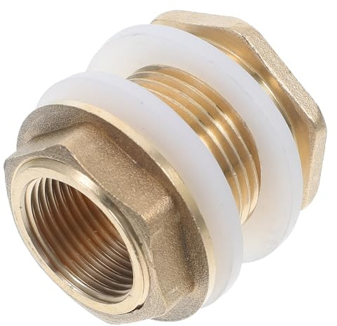 IWOWHERO Conector De Tanque Tapa De Manguera De Jardín Tapa De Manguera Conector De Barril De Lluvia Adaptadores Roscados De Barril De Lluvia