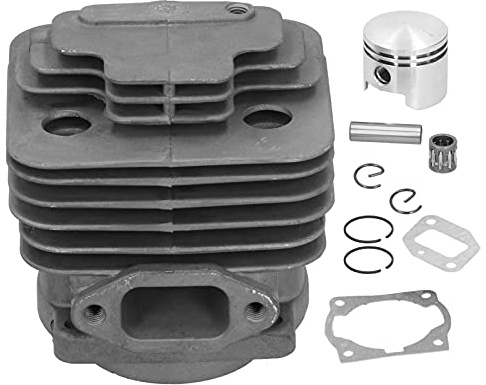 YWBL-WH Kit Pistone Cilindro 44mm per Motore Tagliaspazzole 52CC 44F-5 Macchine Agricole e Forestali