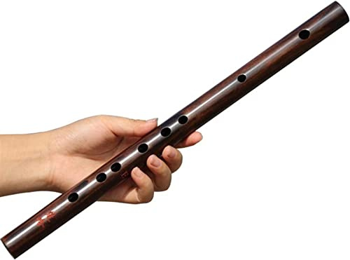 Flauta China Flauta retro caoba de caoba de gama alta madera sólido piccolo niños adulto principiantes estilo antiguo pequeño instrumentos musicales sin agujeros de membrana (Size : C Tone)