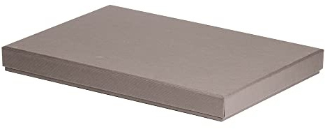 Rössler 13521453490 – Boxline Kartong rektangulär, lämplig för DIN A4, taupe, 1 styck