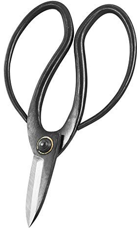 Akozon Tijeras de Podar Bonsai de 185 Mm - Tijeras de Jardín Florales para Arreglos Florales y Paisajismo, Herramienta de Corte de Precisión para Bonsáis, Plantas y Flores