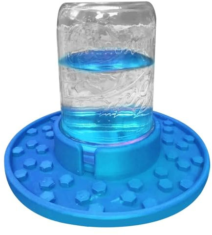 Sghtil Mason Jar Bienenfutterstation für Einmachgläser mit normalem Mund, Bienenfutterspender für Bienenstöcke, Eintrittsbehälter für Süßwasser und Honigbienen