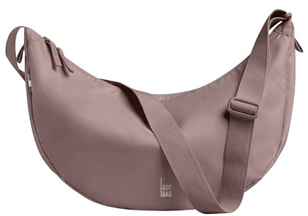 GOT BAG Crossbody Moon Bag | Halbmond Handtasche Wasserabweisend | Stylische Umhängetasche mit verstellbarem Gurt (blobfish, large)