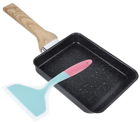 Alipis Pan Silicone Spatula for Egg Fry Pan Non-Stick Frying Handle for Daily Use Multi-Function Egg Kitchen Supplies