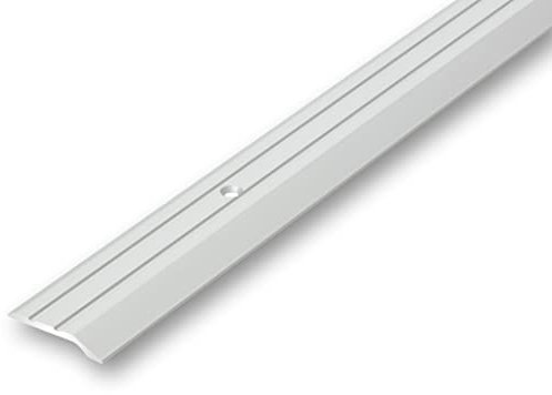(8,05EUR/m) Ausgleichsprofil Abschlussprofil für geringe Höhenunterschiede 30 x 900 mm silberfarben zum Schrauben