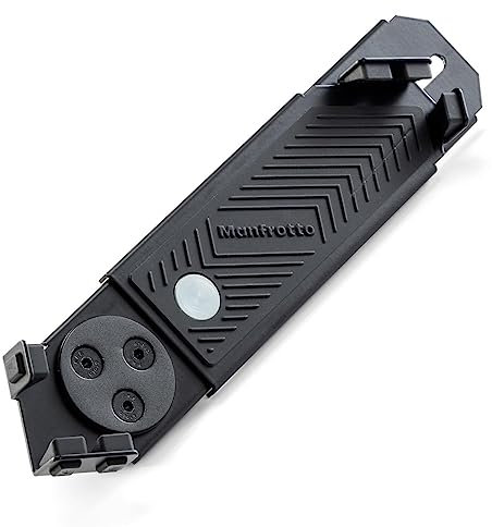 Manfrotto TetherGear Supporto e Porta Tablet 9” e 13” con Punti di Attacco Multipli, Compatibile con iPad e altri Tablet, Braccio Scorrevole Regolabile, MLTSA3301B