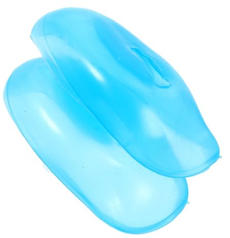 TOPPERFUN Silikon Ohrabdeckung Gehörschutz Himmelblau Wiederverwendbar Flexibles Gummiband Für Friseursalons Haarfärben Schutz Zuhause Und Salon
