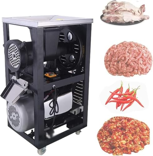 Multifunction Meat Grinder Crusher Bone Machine, High Output 200-230kg/h, Ideal for Pasture Animal Feed Processing