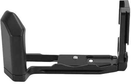 PUSOKEI Arrow Storage Case L-Shape Handgrepp för X-T5 |Metall L Plate Fäste med Utdragbar 1/4 Gänga och Handhållare för Micro SLR Kamera (Svart)