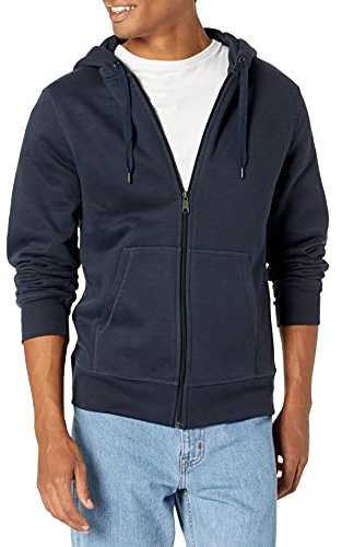 Amazon Essentials herr Fleecetröja med hel dragkedja (finns i Big & Tall)