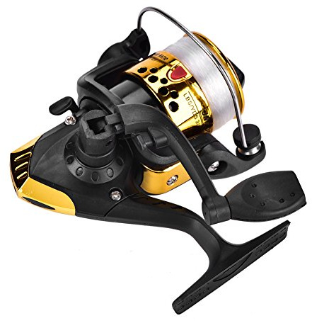 Moulinet De Pêche,Moulinet De Pêche Truite,Reel Zebco, Moulinets De Pêche D’Eau Salée Mer Pêche Moulinets Rapport De Vitesse: 5,1:1 Placage Léger Moulinet De Pêche Tackle