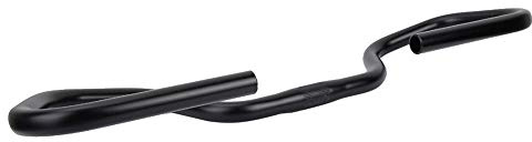 VGEBY Mountainbike Lenker, Verstellbare Aluminiumlegierung, Schwarz, 580mm x 25,4mm, Butterfly Design, Wasserdicht