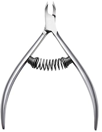 Tijeras de manicura de uñas, cortador de cutículas, removedor de piel muerta, herramientas de acero inoxidable, alicates de uñas, herramienta de manicura profesional