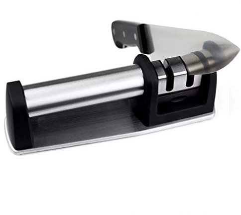 Feixiangge - Pietra per affilare, pietra per affilare i coltelli da cucina in ceramica, acciaio al tungsteno, affilatrice per coltelli in pietra e accessori da cucina professionale