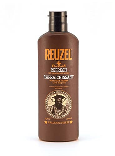 Reuzel Refresh No Rinse Beard Wash - Shampoo per barba da uomo - 100 ml