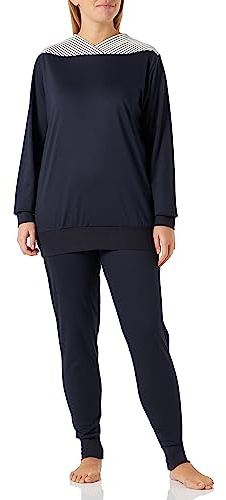 CALIDA Soulmate pyjamas-set, mörk lapis blå, normal