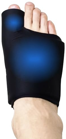 Vorderfuß Zehenkühlpackung, Kälte- & Wärmetherapie-Gel-Fußkühlpackung zur Linderung von Beschwerden bei Schwellungen, Blasen, Hallux valgus, Sportverletzungen, Plattfüßen