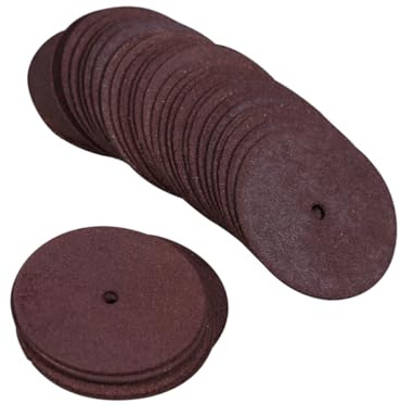Disque de Coupe en Résine 24mm, Lot de 36 Pièces Noir | Tronçonnage Métal, Usage Intensif, Format pour Outil Rotatif, Accessoires de Coupe