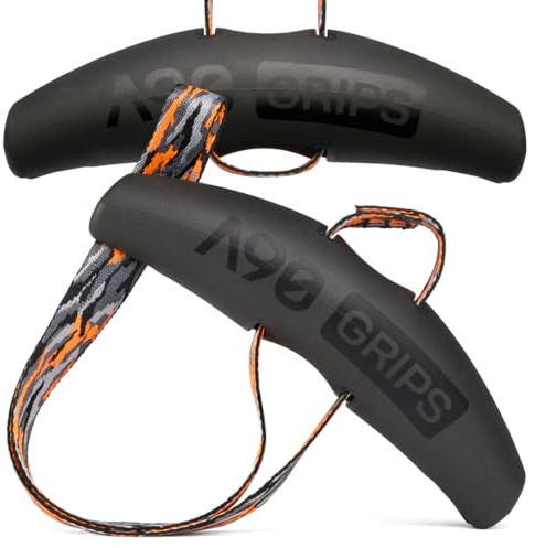 Angles90 Suspension- und Kabeltrainer-Set – Ganzkörper-Trainingsgerät für das Heim-Fitnessstudio mit Griffen, Flaschenzugsystem, Knöchelriemen, Widerstandsbändern – für Kraft-, Bein- und Rumpfübungen
