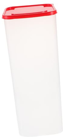ZUNOXAZ Contenitore per Pane Riutilizzabile in Plastica Stabile Organizer per Conservazione Pane Fresco Scatola Ermetica Compatta per Cucina e Bancone