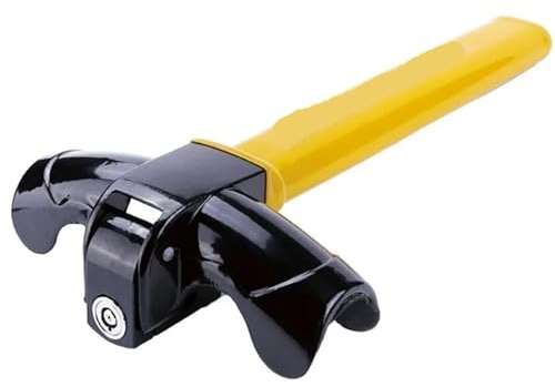 Cerradura De Volante Bloqueo universal for volante de coche, resistente, antirrobo, seguridad for coche/furgoneta, giratorio, mejora el automóvil Para Coche