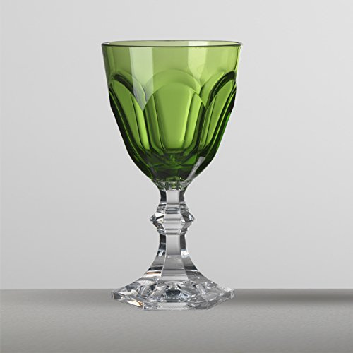 Mario Luca Giusti Set 6 Verre à Eau Dolce Vita Vert