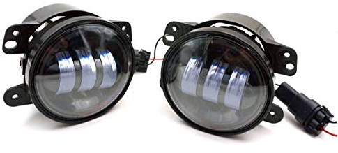 SXMA Emark 4 Zoll Runde LED-Nebelscheinwerfer 30W Spot Beam Scheinwerferlampe für Driving Offroad